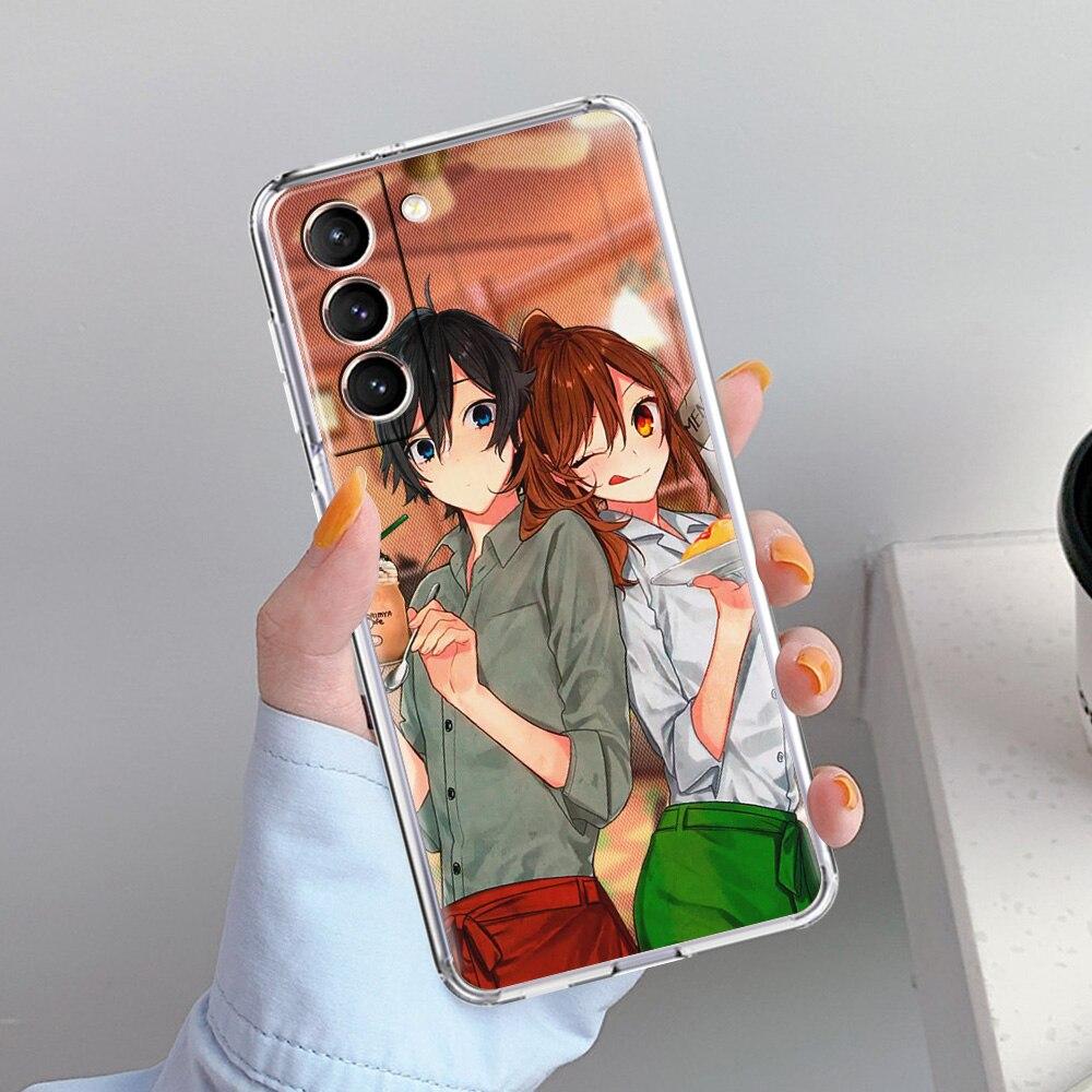 

Роскошный кристально чистый чехол для телефона Horimiya Miyamura Izumi аниме для Samsung Galaxy S20 FE S21 Ultra S10 Plus S10E S21 + мягкий чехол Samsung M31