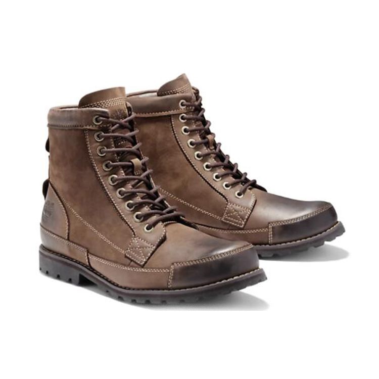 Timberland Earthkeepers Comfortable Mid-Calf Martin Boots Men boots Dark-Brown 15550242