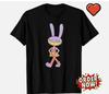 Tricou Desen Animat Digital Circus cu Jax, Design Vibrant pentru Fani Tricou Unisex
