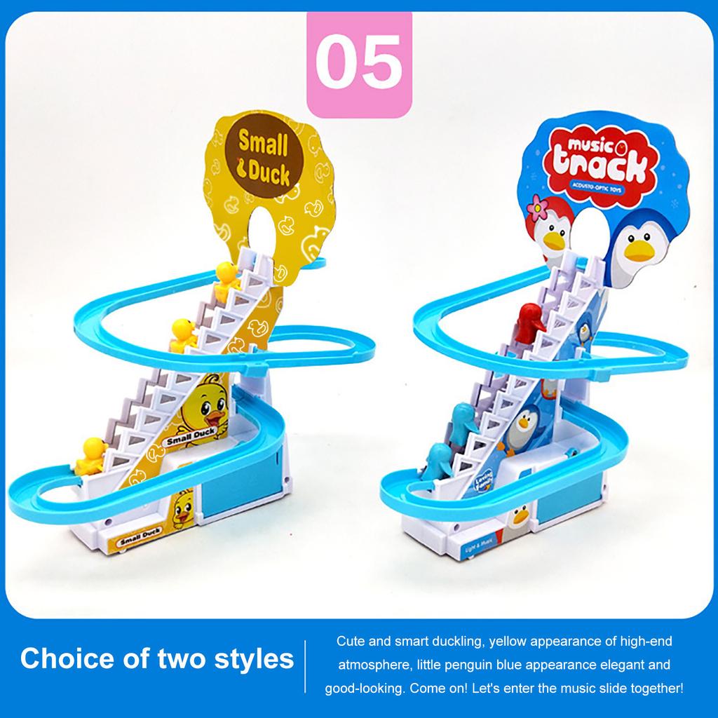 Puzzle Children's Electric  Race Stair Climbing Game Can Run s