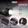 High Power Led Flashlight Camping Torch 5 Lighting Modes Aluminum Alloy Zoomable Light Waterproof External 18650 Battery Lantern