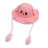 Influencer Style Moving Rabbit Ears Baby Sun Hat - Cute Airbag Cartoon Straw Hat for Summer Outings