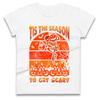 Tis The Season To Get Scary Halloween Womens T Shirt Mens Tops Tees Unisex