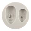 Man Face Silicone Mould Cupcake Topper Fondant Moulds DIY Doll Clay Resin Mould Fondant Cake Decorating Tools Candy Clay Chocolate Mould