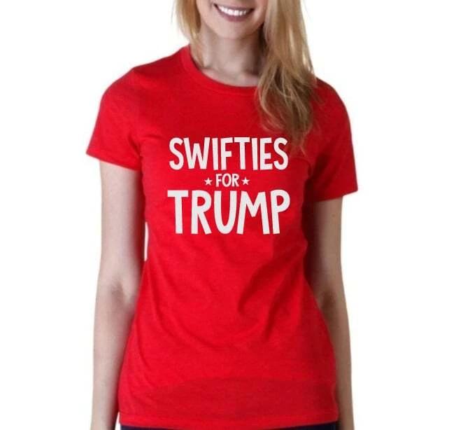 Свифтис за Трампа футболка унисекс M