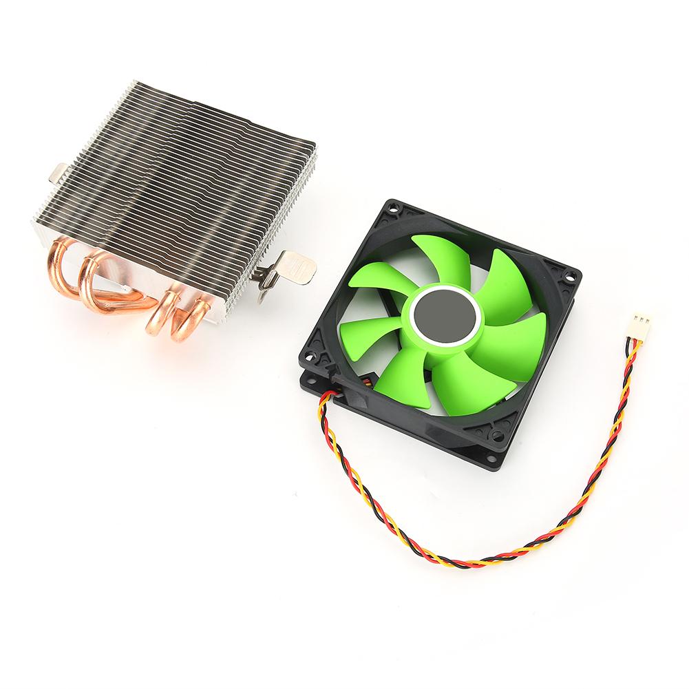 

CPU Cooler Down-Shot 4 Brass Heatpipe General Computer Fan (3pin without light)(Green )