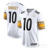 Camiseta de Fútbol Americano NFL Pittsburgh Steelers para Hombre y Mujer Manga Corta Algodón Cuello en V Ropa Deportiva de Equipo