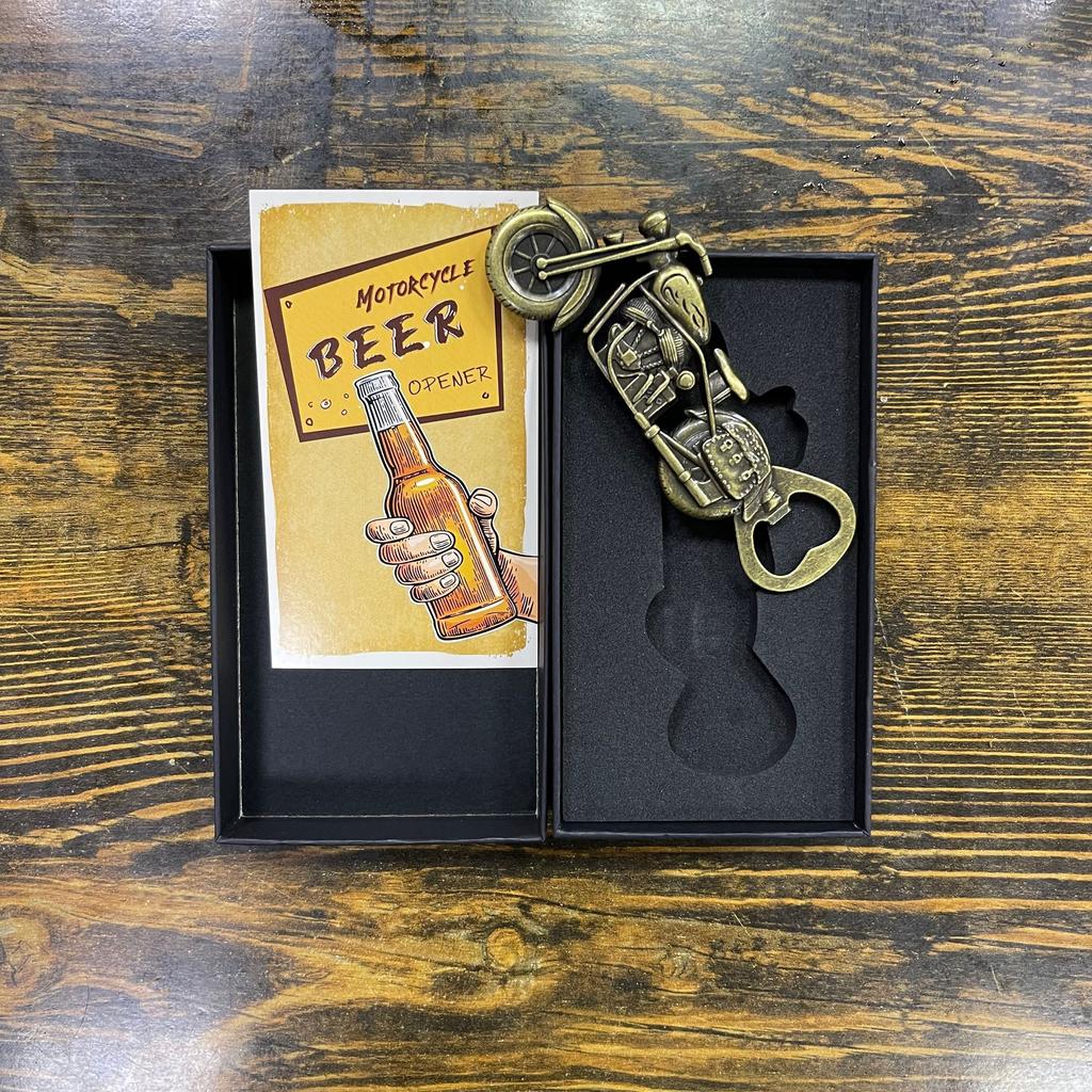 Vintage Motorcycle Bottle Opener Bronze Retro Motorbike Shaped Bar Tool Gift for Bikers Home Decor Biker Culture Vintage Gift