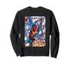 Marvel Spider-Man No Way Home Red and Blue Suit Comic Cover Sweatshirt