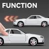 1/32 Alloy Metal Diecast Model Car Compatible with Nissan Skyline GTR R34 BNR34 Display Stand Creative Desktop Home Decorations