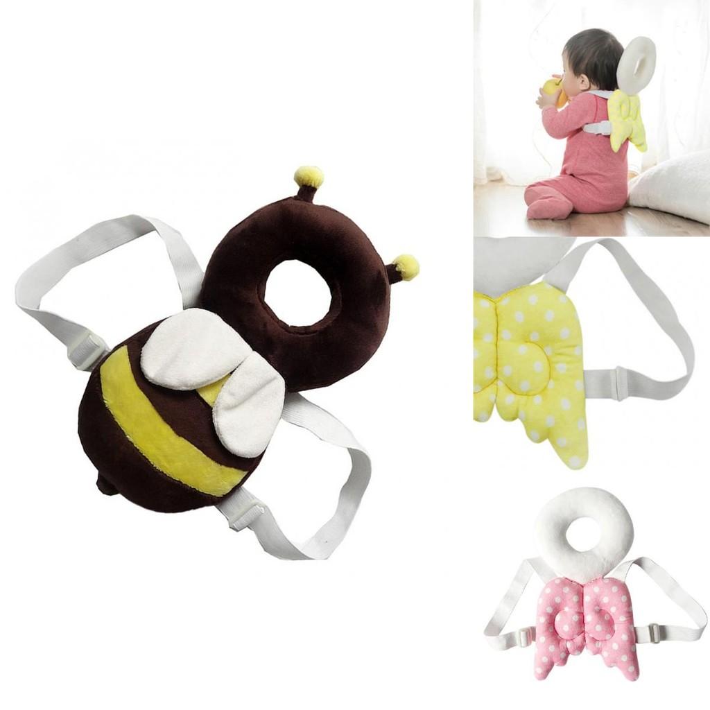 Weiches Plüsch-Babysicherheitskissen Niedliches Hummel- und Käferdesign für Kleinkindkomfort