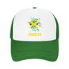 Jamaica Flag Jamaican Mesh Baseball Caps Unisex Women Sport Sun Hat  Hat Adjustable Snapback Caps Golf Hats Summer Trucker Hats