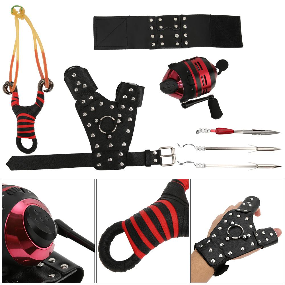 Utendørs Metall Buefiske Spincast Snelle Sett Fiske Jakt Skyte Tilbehør