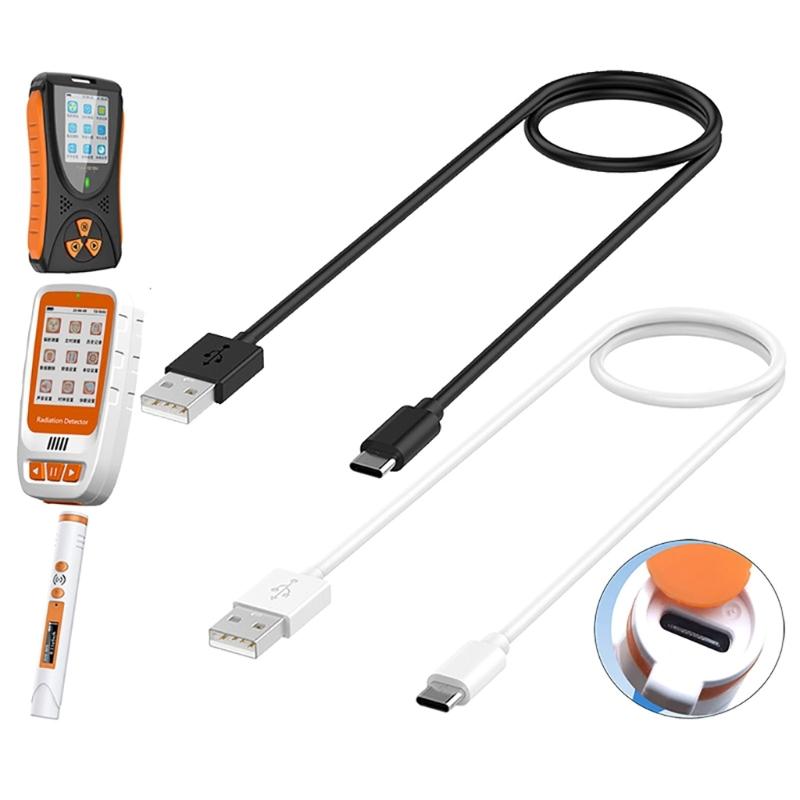 Portable USB Type C Charging Cable for Multiple Home Radiation Detectors and Measurement Devices Convenient and Durable