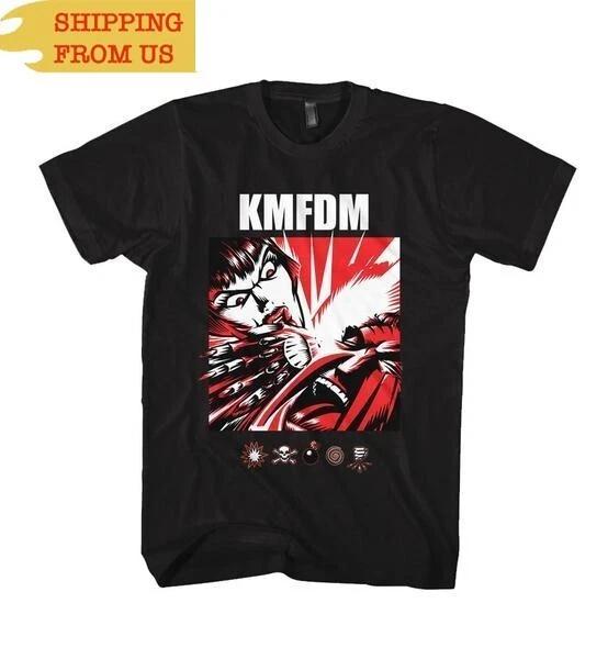 New KMFDM Band Gift For Fans Unisex S-4xl Shirt Short Sleeve Black TT8316