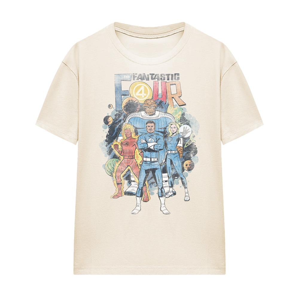 Fantastic Four Womens/Ladies Cosmic First Family T-Shirt