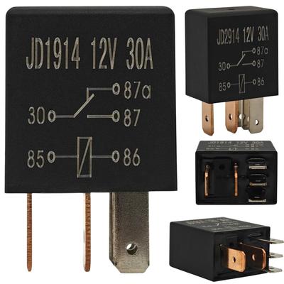 2 ks Univerzálne relé 12V, 30A, 5 pinov Off-Road