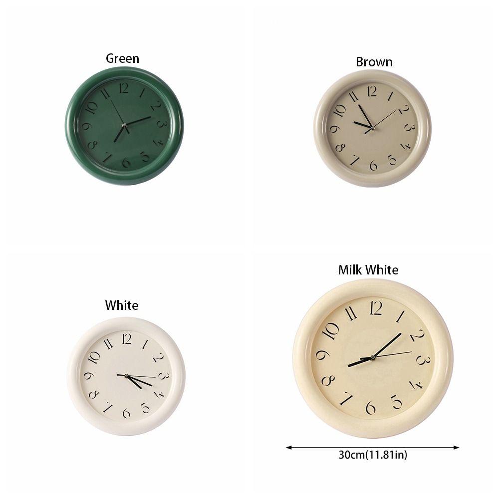 Silent Wall Decorative Clock Wall Art Kitchen Alarm Clock Hanging Wall Clock Dining Room