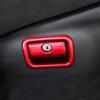 For Toyota Camry 2018- ABS Red Car Co-pilot Storage Box Handle Trim Cover 2P