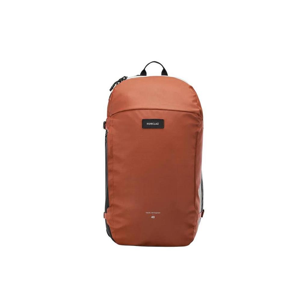 DECATHLON 40L Horolezecký Outdoorový Batoh Polyester Tmavě Hnědý Unisex 8787846