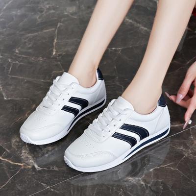Damen Colorblock Casual Sneaker 2025 Frühling/Herbst Frau Schnürung Plateau Weiche Sohle Low-Top Walking Schuhe für Damen