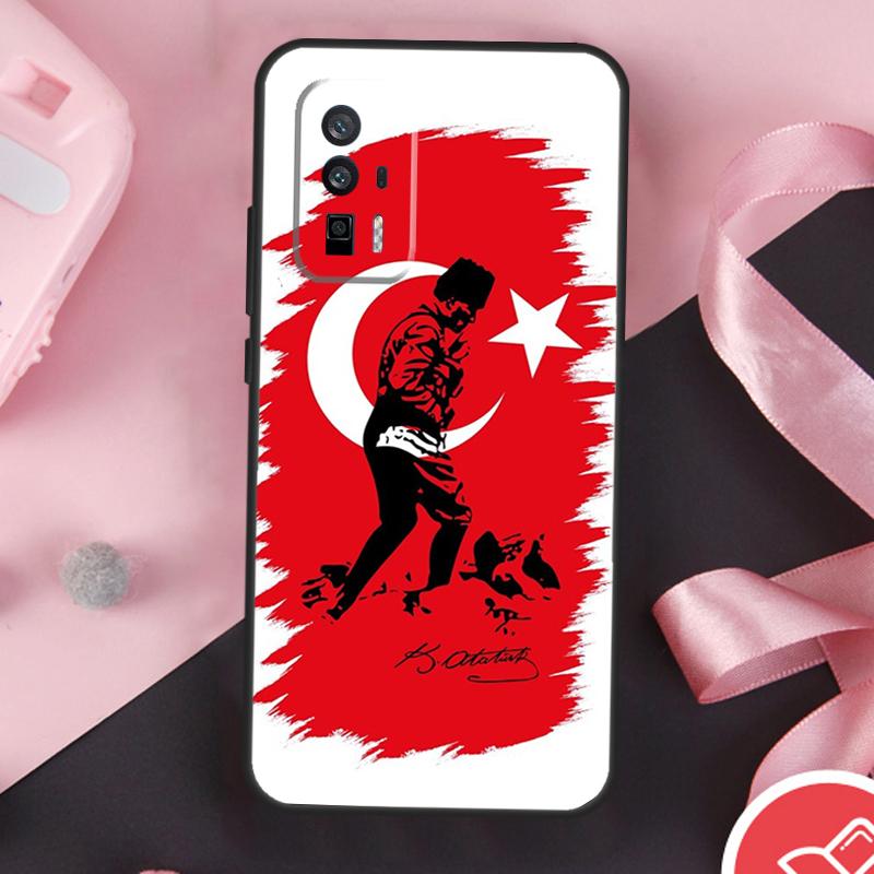 Mustafa Kemal Ataturk Case For Xiaomi 15 Ultra Mi 13 14 11T 12T 13T 14T Pro POCO X7 Pro X3 X5 X6 F5 F6 F7 Cover