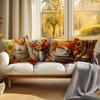 Herbst Erntedank Kürbis Kissen Kissenbezug Polyester Kissenhülle Zierkissen Kissenbezug Heim Sofa Dekor