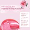 Premium Eye Mask 30 Pairs Enriched with Rose Essence and Collagen Deeply Nourishes Gently Hydrates Naturally Firms Eye Area