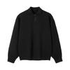 Men's Oversized Trendy Polo Neck Sweater - Old Money Vibe Winter Knitwear