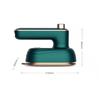 Green Portable Mini Garment Steam Iron Handheld Ironing Steamer Travel Household