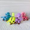 Colorful Spotted Deer Keychain Plush Toy: Giraffe Doll Pendant & Promotional Gift