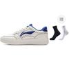 Li Ning Sycee Low top Skateboard Shoes Men's White Blue AGCV143-1