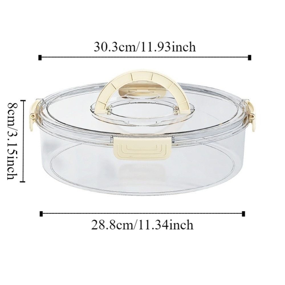 Desserts Snacks Gefrorene Knödel Aufbewahrungsbox Brötchen Pfannkuchen Lebensmittelaufbewahrungsbehälter Zuhause