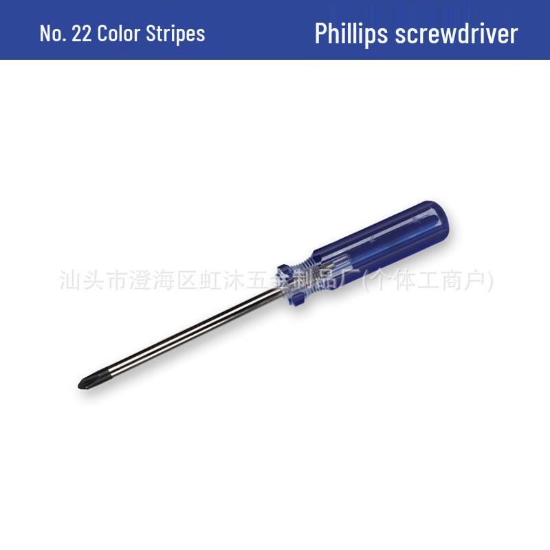 Crystal Clear Magnetic Phillips/Flathead Screwdriver for Electronics, Appliances, and Toys