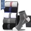 Langsha Men's Mid-Calf Anti-Odor Sports Socks (5 Pairs)