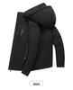 Men's Winter Plus Size Graphene Padded Cotton Hooded Jacket for Middle-Aged & Elderly