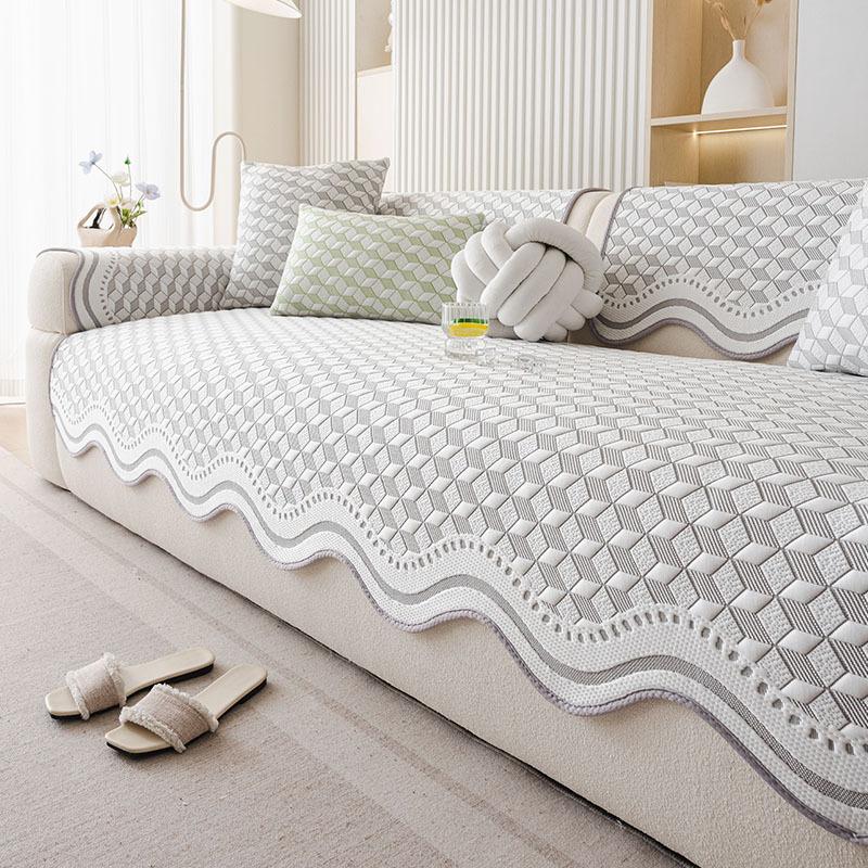 

New Special-Shaped Irregular Combination Sofa Cushion Summer Cooling Fixed Combination One-Piece Straight Row Seat Cushion 70*70cm