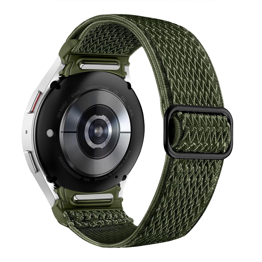 Elastic Nylon Loop Watch Band For Samsung Watch4 5 6 7 Strap Replacement Wristband For Samsung Galaxy Bracelet Correa Accessorie