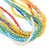 10 Stück 6mm Handgemachte Lampwork Glasanhänger Blumenperlen für DIY Halskette Armband Ohrring Schmuck Basteln