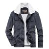 Winter Corduroy Lapel CottonPadded Jacket Short Flight Suit Top Cotton Clothes Men'S Pure Cotton Large Size Fleece Jacket