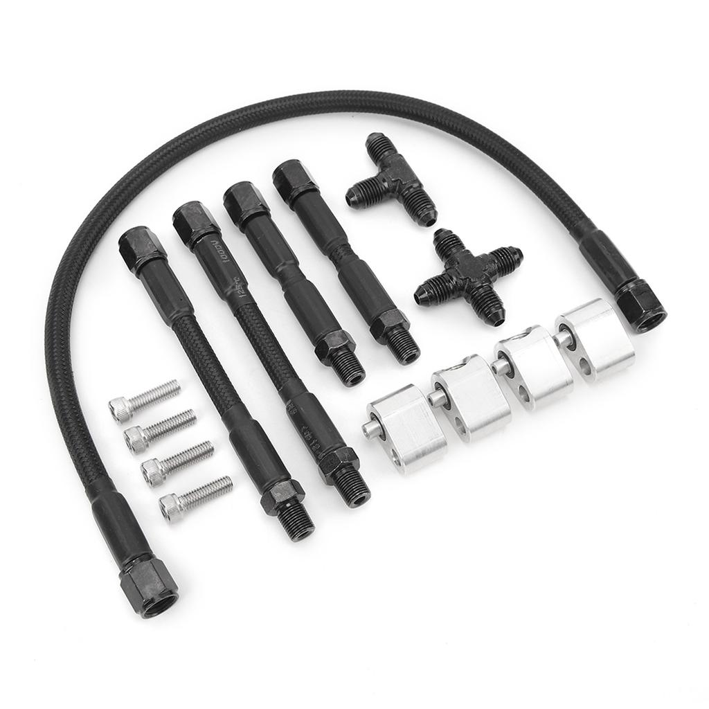 Kühlmittel-Überleitschlauch-Kit Edelstahl Dampf 4-Port Überleitschlauch-Kit Für LS-Serienmotor