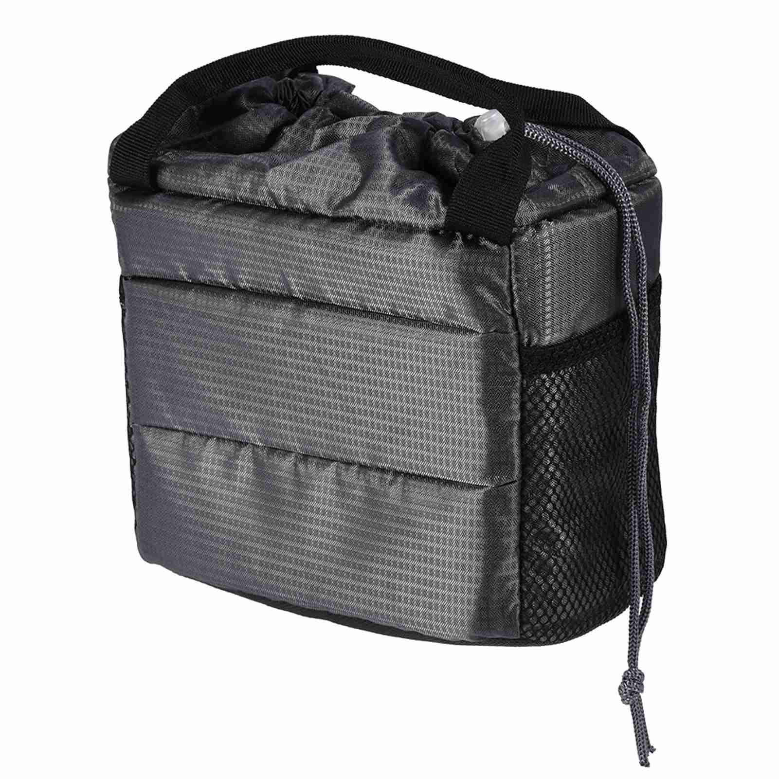 Waterproof Insert Partition Camera Hand Bag Shockproof Padded Divider Cover Case for (Gray)
