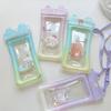 Universal Cartoon Waterproof Phone Case Pouch Swimming Underwater Photography Air Cushion Water Proof Bag Hanging Diving Pouch