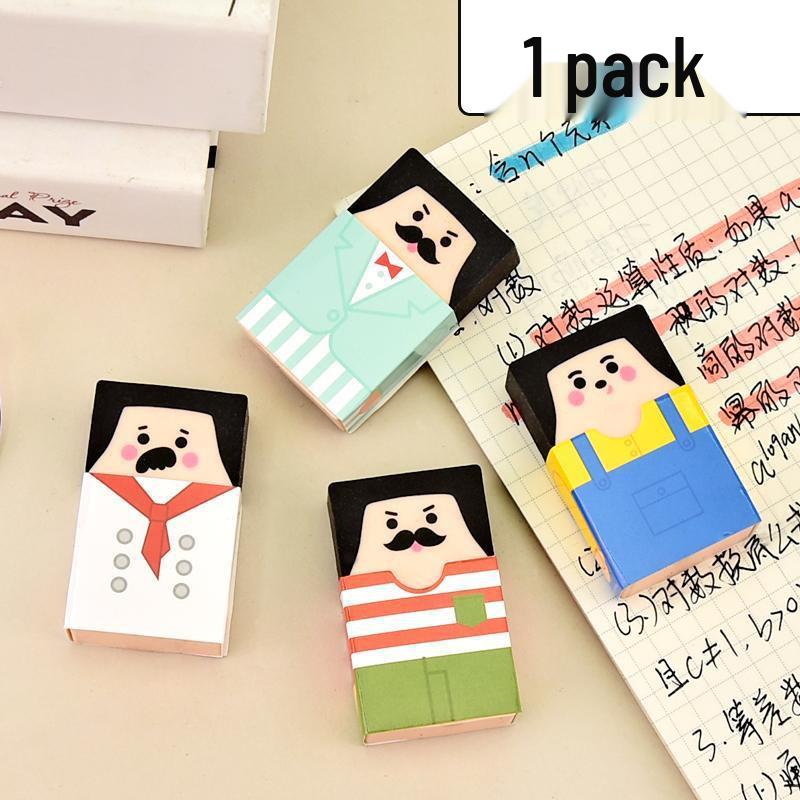 

Smart Eraser for Creative Office Workers: Handsome Youth to Bald Old Man