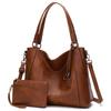 Women's Bag 2026 New Solid Color Fringed Mother and Child Bag Large Capacity Shoulder Tote Bag European and American Fashion Shopping Bag