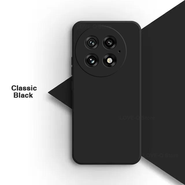 For For OnePlus 13 Case Square Liquid Silicone Camera Lens Protector Phone Case For OnePlus 13 1+13 One Plus 13 OnePlus13 Soft Cover