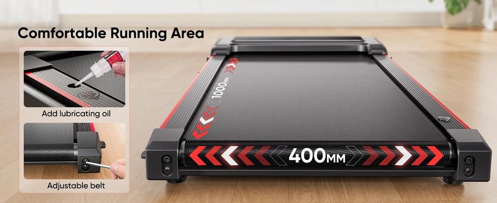 New Toputure TP4 4in1 Faltbares Laufband, 12km/h, 9% Neigung, 2,5 PS Motor, Fernbedienung & LED Display, Platzsparend for Home & Office