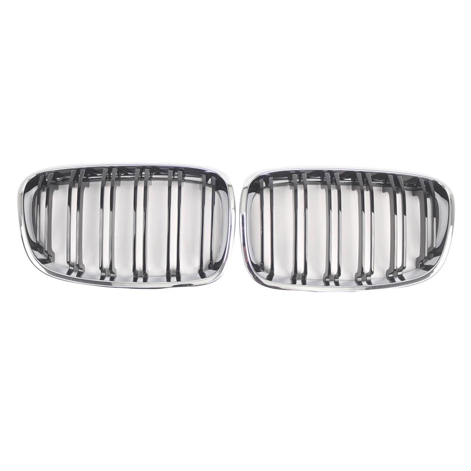 2PCS Front Bumper Kidney Grille Grill
