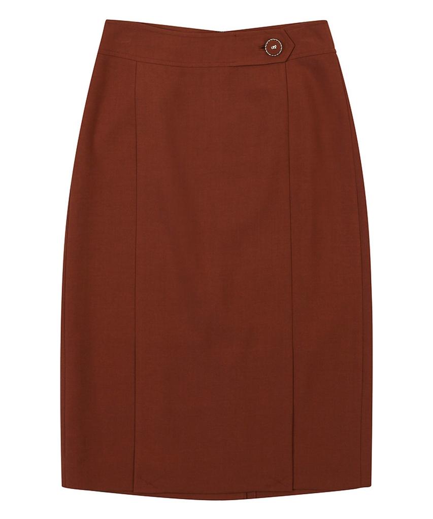 MESENSE Long Hem Cut-Out Skirt_Mb19Skm101Z