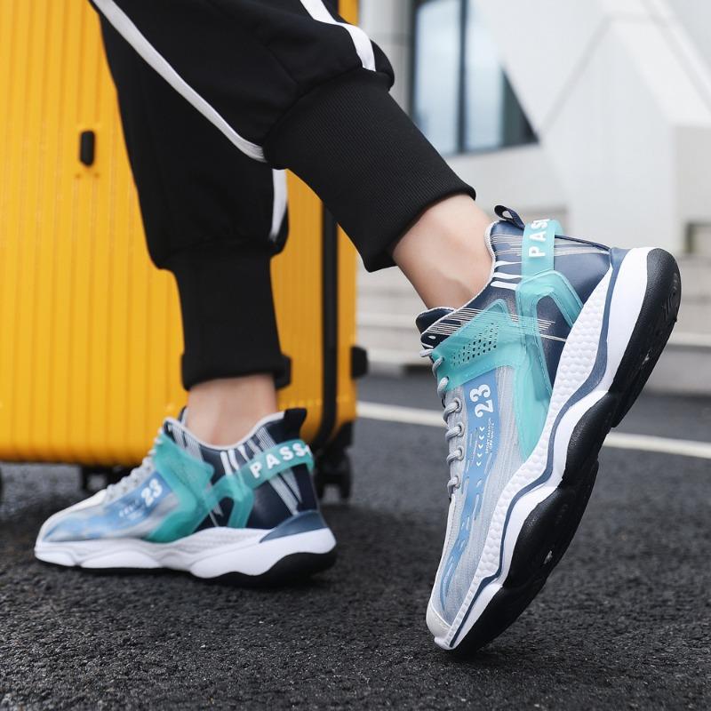 Herrenschuhe neue Sportschuhe atmungsaktiv Trend Laufschuhe jung und jung leicht lässig trendige Schuhe